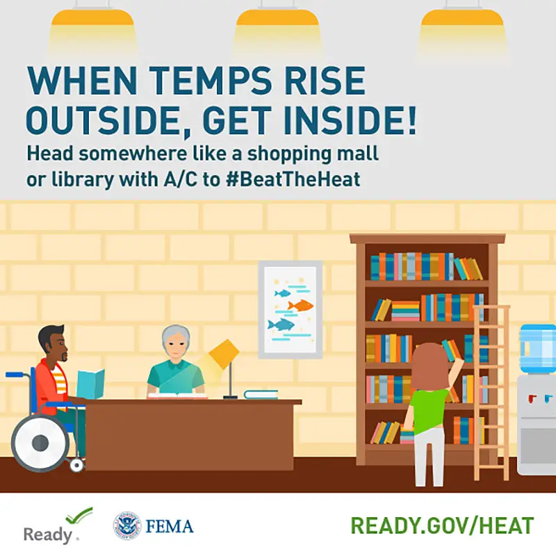 Extreme heat, South coast public health coalition