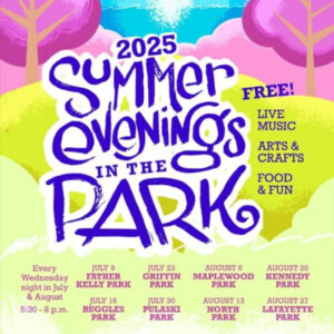 Summer Evenings in the Park Flyer