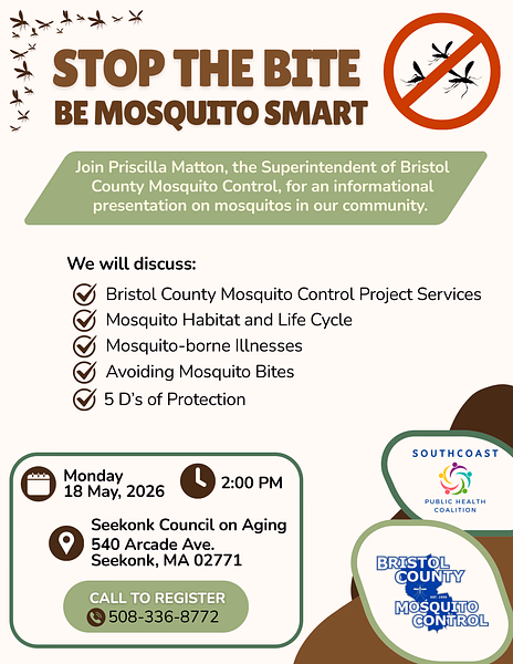 Stop The Bite: Be Mosquito Smart Flyer