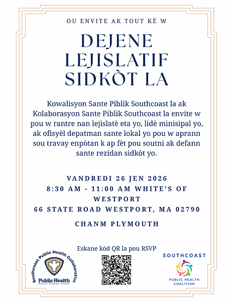 Southcoast Legislative Breakfast Haitian Creole